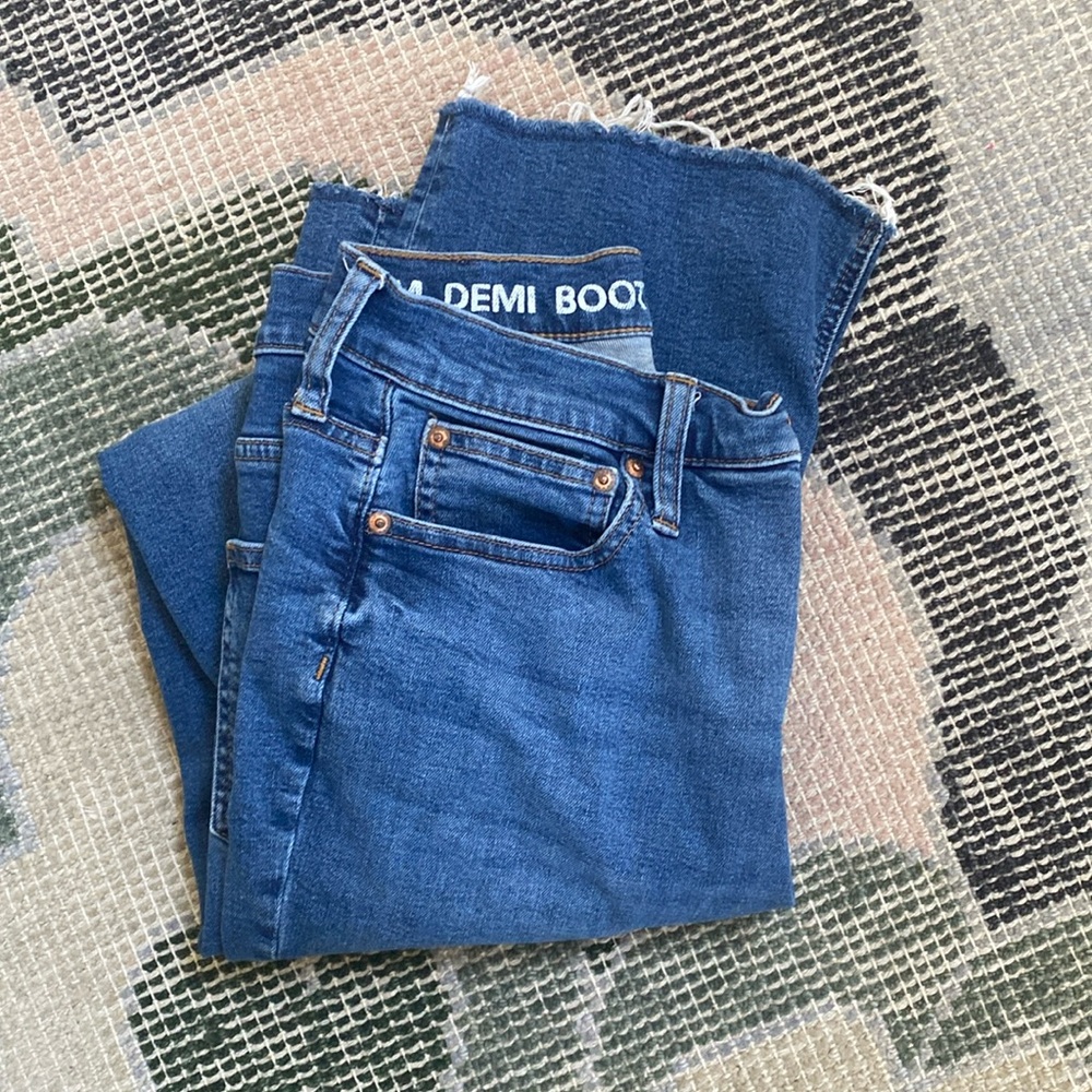 J Crew Slim Demi boot cut jeans